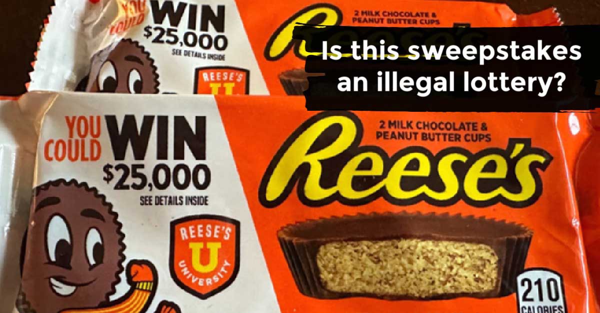 Reeses Illegal Lottery Image